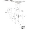 Настенный светильник ODEON LIGHT  IP20 LED 8W 390Лм 3000K VALLEY 7068/8WL