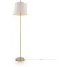 Торшер с абажуром Freya FR5118FL-01BS Sandy под лампу 1xE27 40W