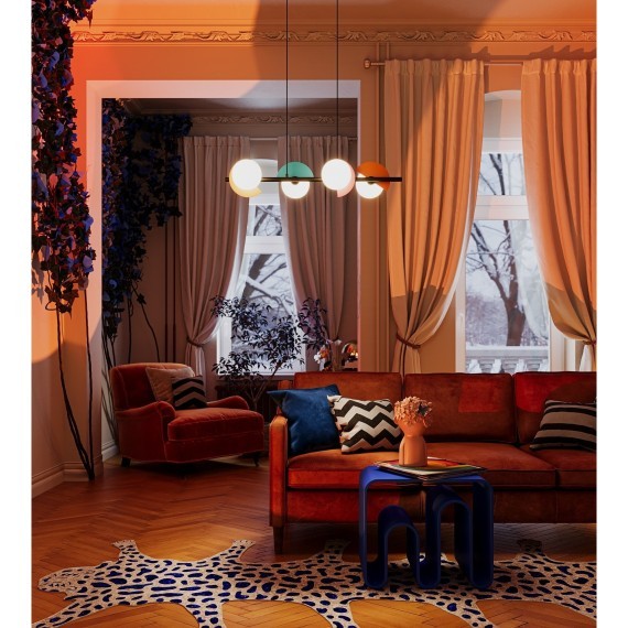 Подвесной светильник Freya FR5391PL-04CFL