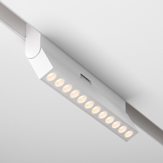 TR033-4-12WTW-DD-W Трековый магнитный SMART (App, DALI, Алиса) светодиодный светильник Maytoni Exility CRI90+ 2700-6000К 850Лм 36° 12Вт