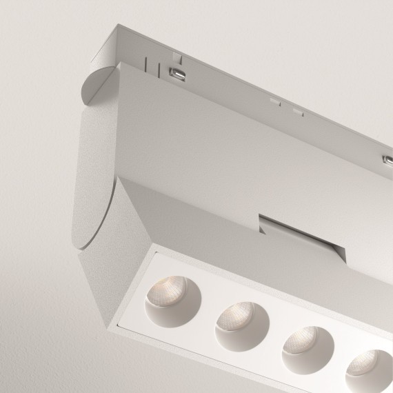 TR033-4-12WTW-DD-W Трековый магнитный SMART (App, DALI, Алиса) светодиодный светильник Maytoni Exility CRI90+ 2700-6000К 850Лм 36° 12Вт