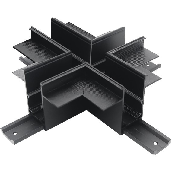 Соединитель Х-образный для шинопроводов в ГКЛ 12.5мм  (509227P и 509237P) Uno Pro Lightstar 509287P