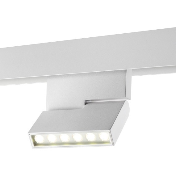 359493 Трековый светодиодный TUYA SMART светильник Novotech Flum CRI90+ 3000-6500К 960Лм 24° 12W Bluetooth Wi-Fi Алиса