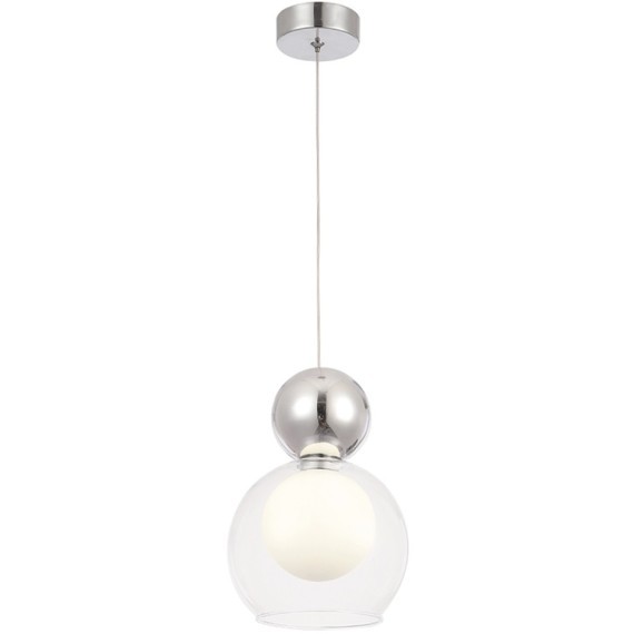 Светильник подвесной Crystal Lux MURCIA SP1.2 CHROME