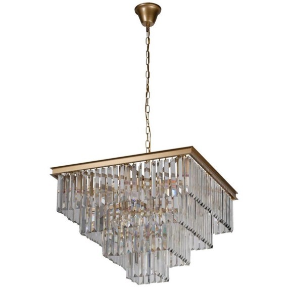 10019/600S Подвесная люстра LOFT IT Prism Clear