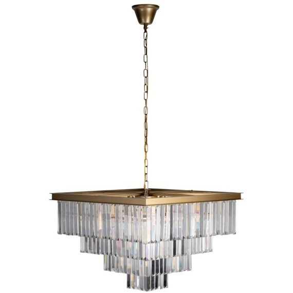 10019/600S Подвесная люстра LOFT IT Prism Clear