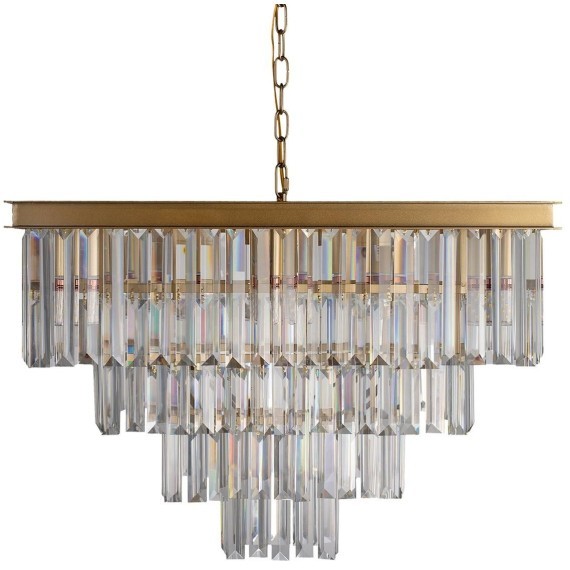 10019/600S Подвесная люстра LOFT IT Prism Clear