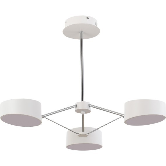 SLE6005-502-03 Светильник потолочный Белый, Хром/Белый LED 3*10W VALLE