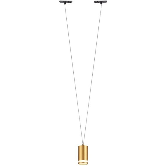 Однофазный двужильный трековый светильник Crystallux CLT 0.31 014 GO под сменную лампу GU10