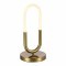 SL1579.304.01 Светильник настольный ST-Luce Золотистый/Белый LED 1*10W 3000K MOFISTO