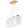 Подвесной светильник с 3 лампами Lightstar 802135 Nubi legno под лампы 3xE27 120W