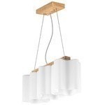 Подвесной светильник с 3 лампами Lightstar 802135 Nubi legno под лампы 3xE27 120W