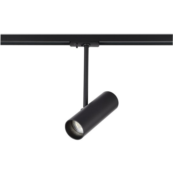 ST381.406.01 Св-к трек. Черный GU10 1*50W IP20 DxH- 220V Без ламп Однофазная трековая система
