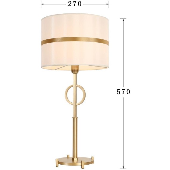 Интерьерная настольная лампа Mateo 2634-1T