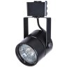 Однофазный двужильный трековый светильник Arte Lamp A1311PL-1BK MIZAR под сменную лампу GU10