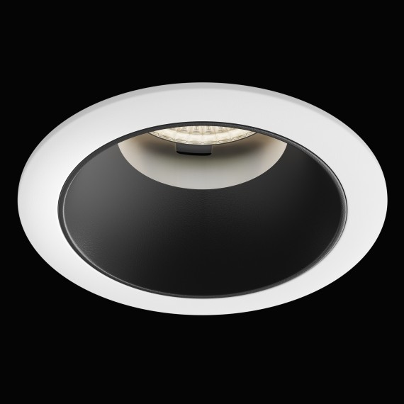 Встраиваемый светильник Maytoni DL051-1WB Share под лампу 1xGU10 15W