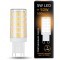 107309105 Лампа Gauss LED G9 AC185-265V 5W 500lm 2700K керамика 1/10/200