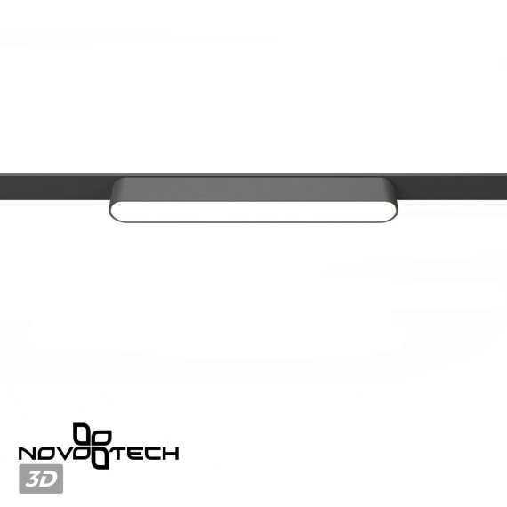 359238 Трековый магнитный светодиодный светильник Novotech SMAL 48V CRI90+ 3000К 720Лм 90° 12W