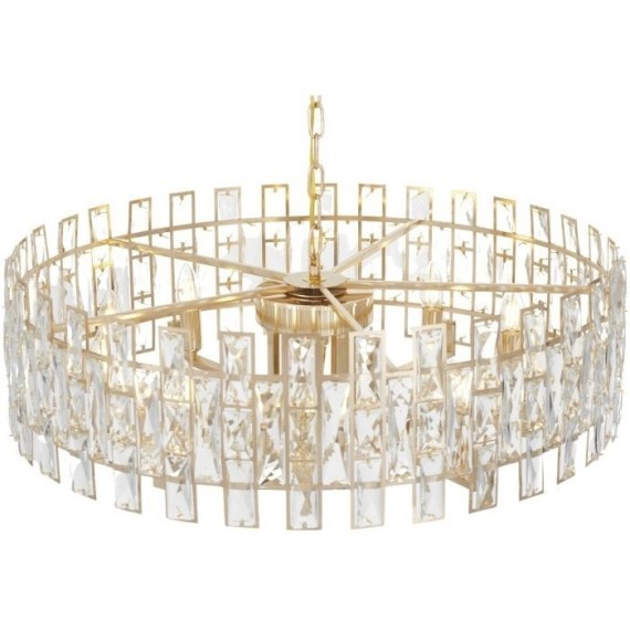 Подвесная люстра Florina LDP 7041-800 F.GD