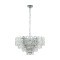 39627 EGLO CALMEILLES 1 Подвесная люстра с 10 лампами E14, 250Вт, хрусталь, хром