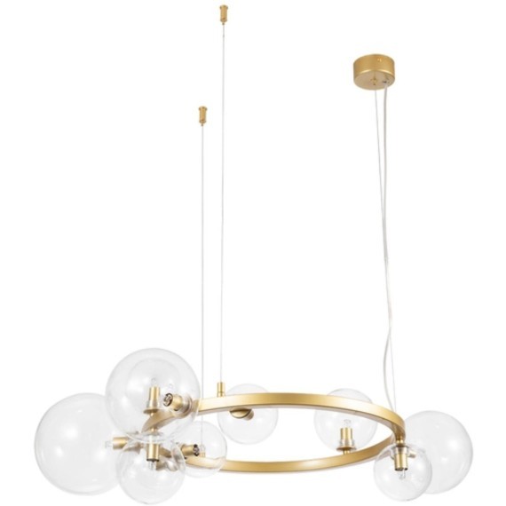 Подвесной светильник кольцом Arte Lamp A7790SP-10GO VINCENT под лампы 10xG9 40W