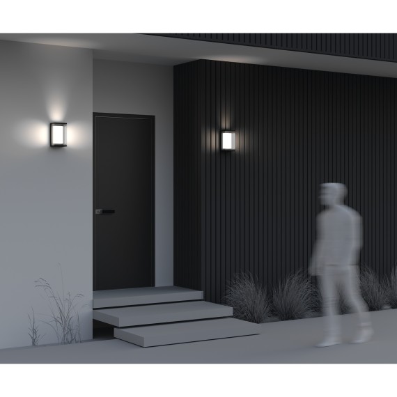 Уличный настенный светильник Maytoni O021WL-L10B4K Baker Street IP65 светодиодный LED 10W