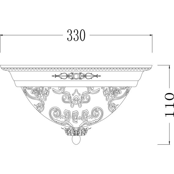 Настенно-потолочный светильник Maytoni C907-CL-02-W Diametrik под лампы 2xE14 40W