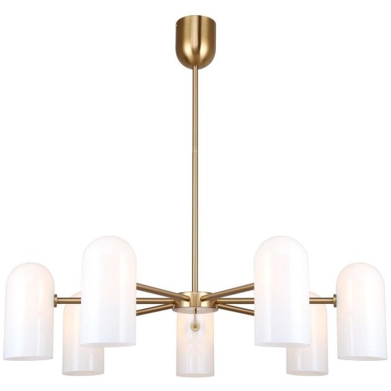 4619-7P, подвесная люстра, D750xH445/745, 7xG9x40W, excluded