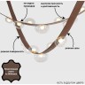 Светильник подвесной Crystal Lux BOSQUE SP7 L3000 BROWN/TRANSPARENT 0271/207