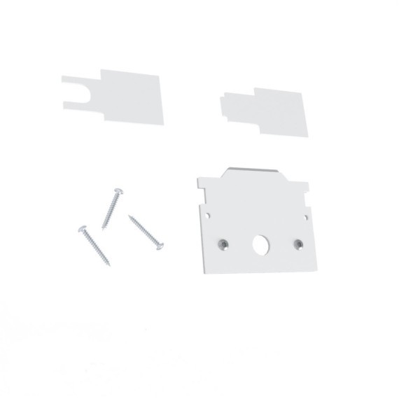 135245Y УЦЕНКА(НЕВОЗВРАТНЫЙ ТОВАР) NT24 123 белый Заглушка торцевая для шинопровода арт.135241; 135243 IP20 FLUM