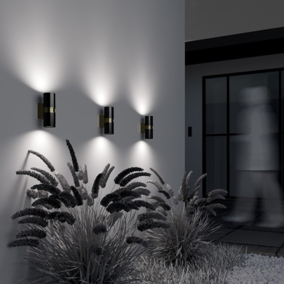 Настенный светильник (бра) Outdoor O582WL-02B