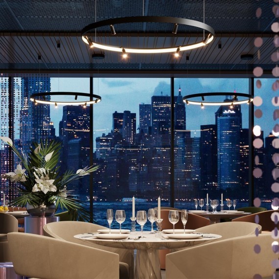 Подвесной светильник светодиодный Fonda 4317/58L