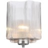 SL117.101.01 Бра ST-Luce Серебристый/Прозрачный E27 1*60W ONDE