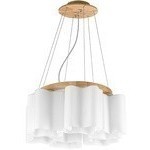 Люстра подвесная Lightstar 802165 Nubi legno под лампы 6xE27 240W