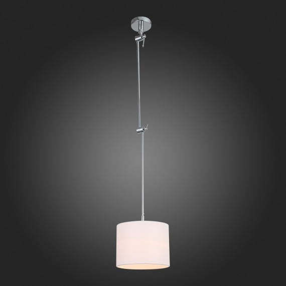 SL460.102.01 Светильник потолочный ST-Luce Хром/Белый E27 1*60W (из 2-х коробок) MARCIA