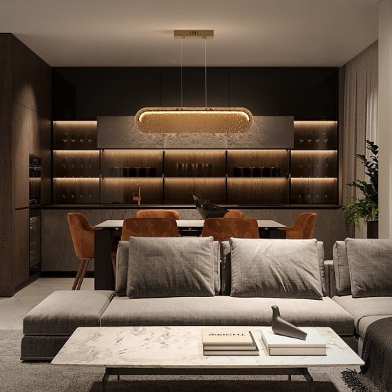 Подвесной светильник Freya FR6182PL-L18BS