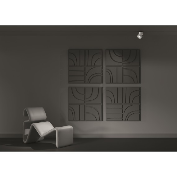 Однофазный двужильный светодиодный трековый светильник Maytoni Unity TR084-1-15W4K-W Yin 4000К 1120Лм CRI90+ 24° 15Вт