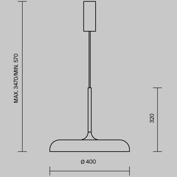 Подвесной светильник Maytoni MOD189PL-L18B3K1