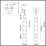 Бра Odeon Light 5007/13WL CRYSTAL светодиодная LED 13W