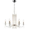 Люстра Crystal Lux AURELIO SP6 GOLD+CHROME/TRANSPARENT