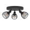 901041 EGLO SONNINO Спот потолочный на 3 лампы E14, 120Вт, металл, черный