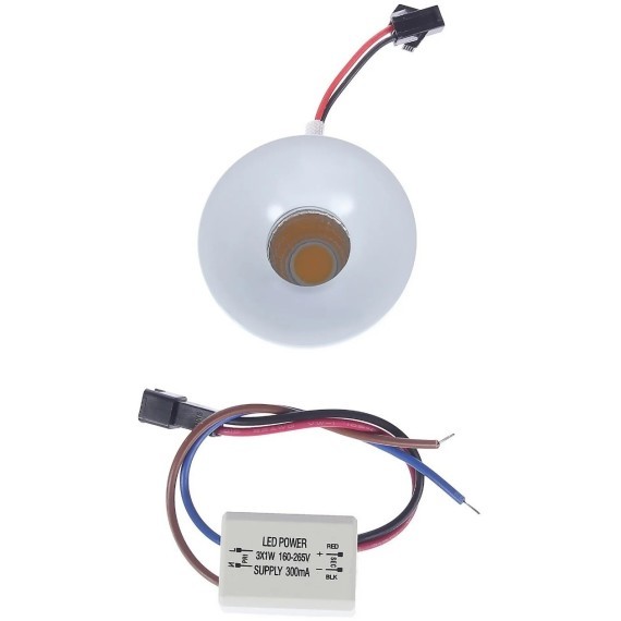 Встраиваемый светильник Novotech 357700 Dot светодиодный LED 3W