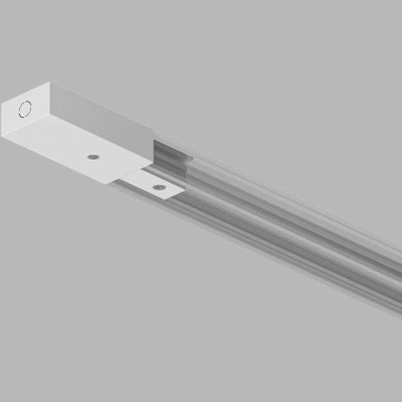 Ввод питания для накладных однофазных шинопроводов Denkirs TR1100-WH