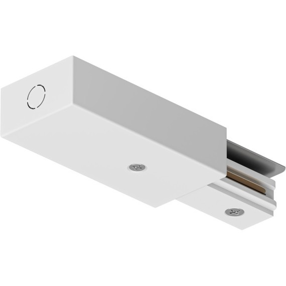 Ввод питания для накладных однофазных шинопроводов Denkirs TR1100-WH