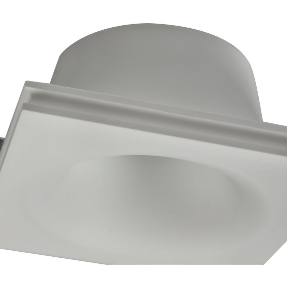 Гипсовый светильник под покраску Maytoni DL001-1-01-W Gyps Modern под лампу 1xGU10 35W