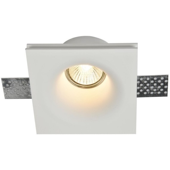 Гипсовый светильник под покраску Maytoni DL001-1-01-W Gyps Modern под лампу 1xGU10 35W