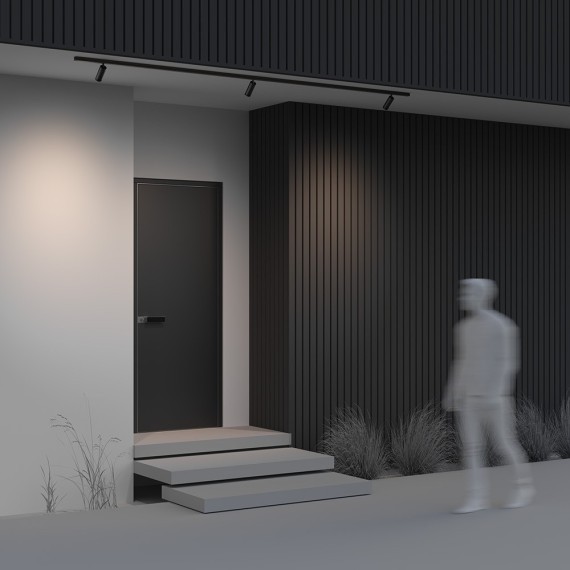 Уличный трековый светильник Maytoni Focus Led Exility IP 3000К 15Вт 36° O-TR02-1-S-15WB3K