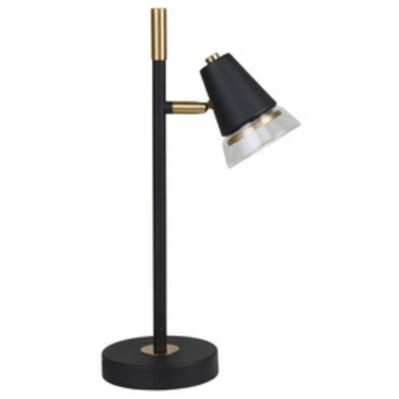 4618-1T, настольный светильник, L205xW120xH370, 1xGU10x35W, excluded