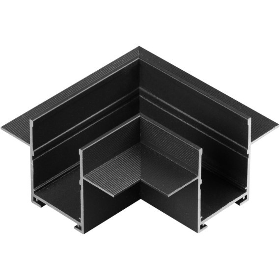 135310 Черный угловой соединитель "L" для шинопроводов в ГКЛ (арт. 135302 и 135303) Novotech VECTOR