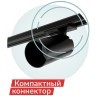 DK6502-BK Трековый черный однофазный двужильный поворотный светильник под лампу GU10